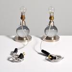Pair of Jacques Adnet Lamps